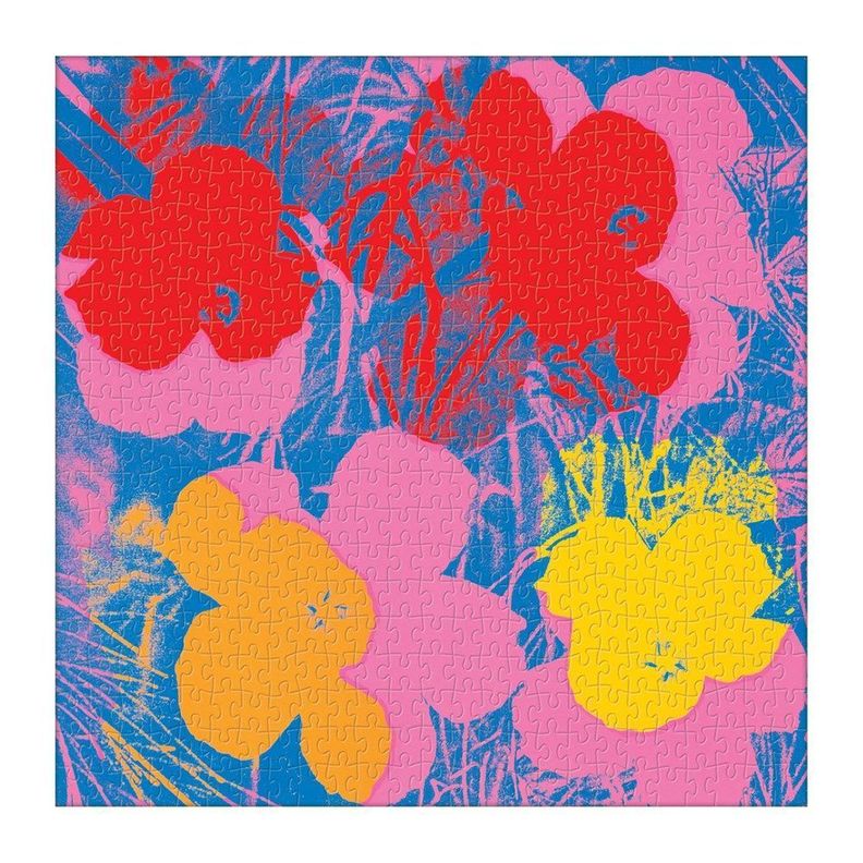 PUZZLE 500PCS, FLORES DE ANDY WARHOL-0
