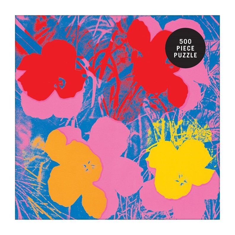 PUZZLE 500PCS, FLORES DE ANDY WARHOL-2