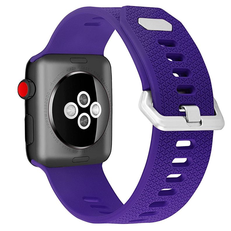 Correa Compatible Iwatch Apple Watch Morado 38-40-41MM-0