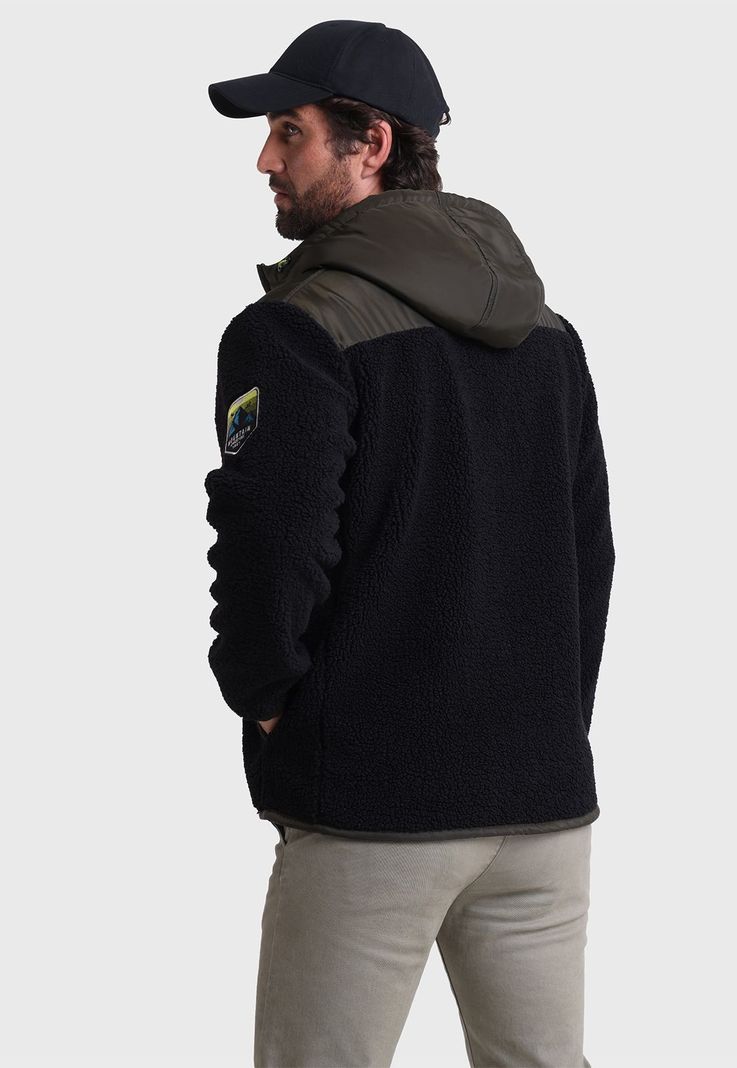 Polerón Sherpa Con Capucha Arrow PL2534FNE-4