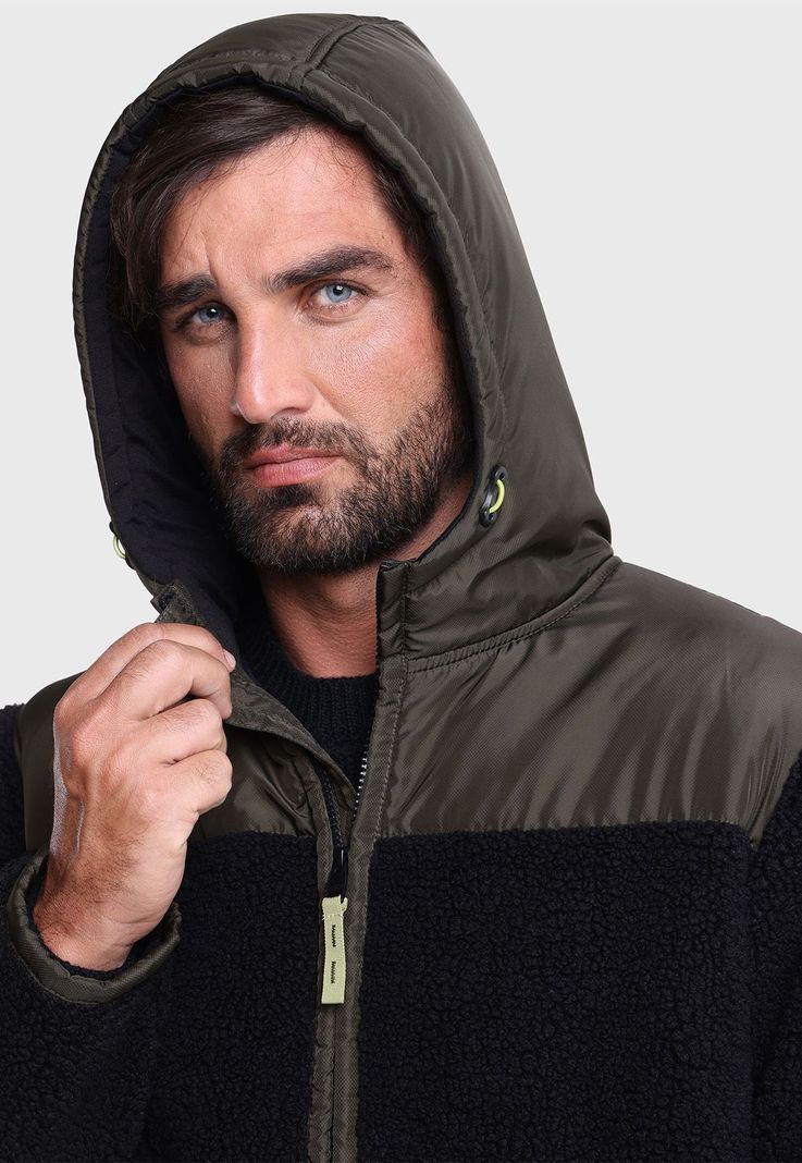 Polerón Sherpa Con Capucha Arrow PL2534FNE-3