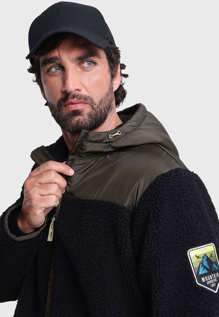 Polerón Sherpa Con Capucha Arrow PL2534FNE-2