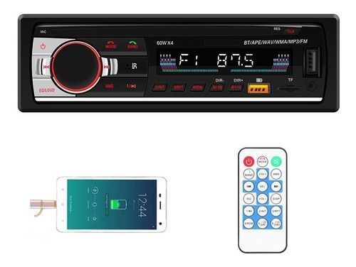 Radio De Auto Genérica Jsd-530 Con Usb, Bluetooth Y Lector De Tarjeta Sd-0