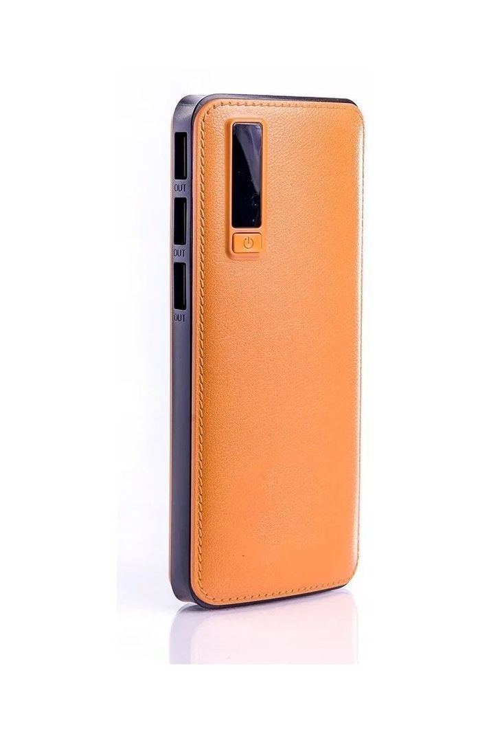Bateria Powerbank Usb 20000mah 3 Usb Con Linterna Beige