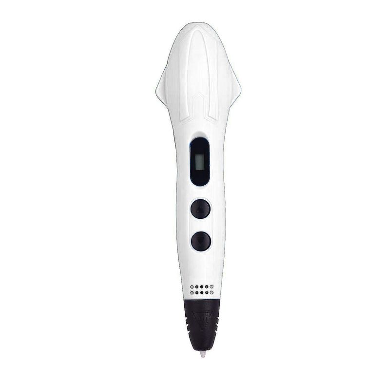 Lapiz impresora 3D SM-03 PLA ABS + 54mts filamentos - Blanco-1