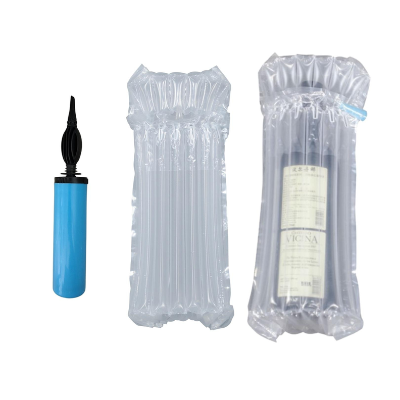 Bolsas Envoltura De Aire Protector De Botella De Vino 25 Und-3
