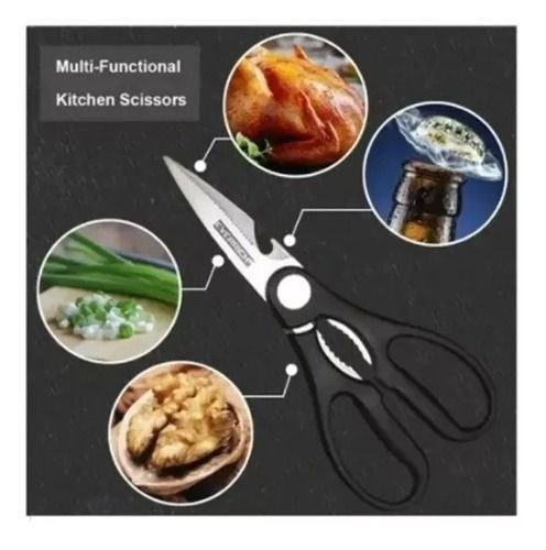 Set De 6 Cuchillos Juego Cuchillos Cocina Tijera Pelador Pro-3