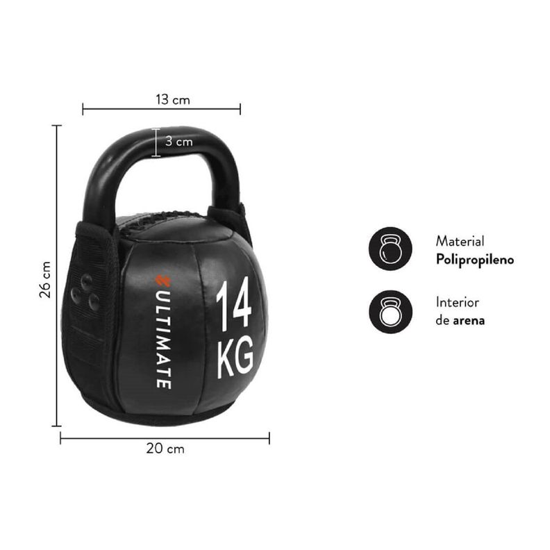 Kettlebell Soft Pro 14 kg-1