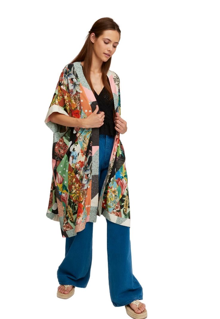 Kimono Carolyn Multicolor Aldo Martins-0