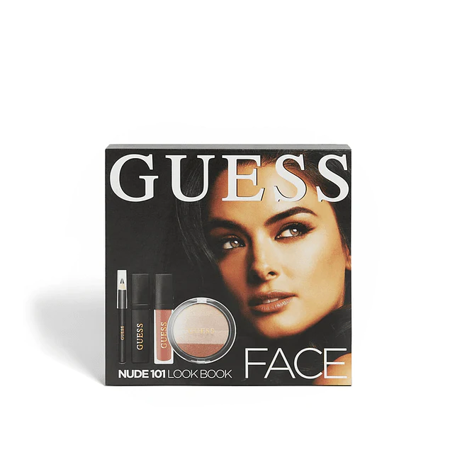 Estuche Guess Nude Face Eyeshadow+Eye Liner+Lipstick+Mascara-0