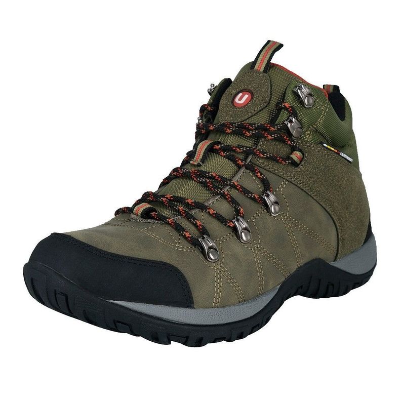 ZAPATILLA OUTDOOR HOMBRE UNISPORT SAMAN VERDE-2