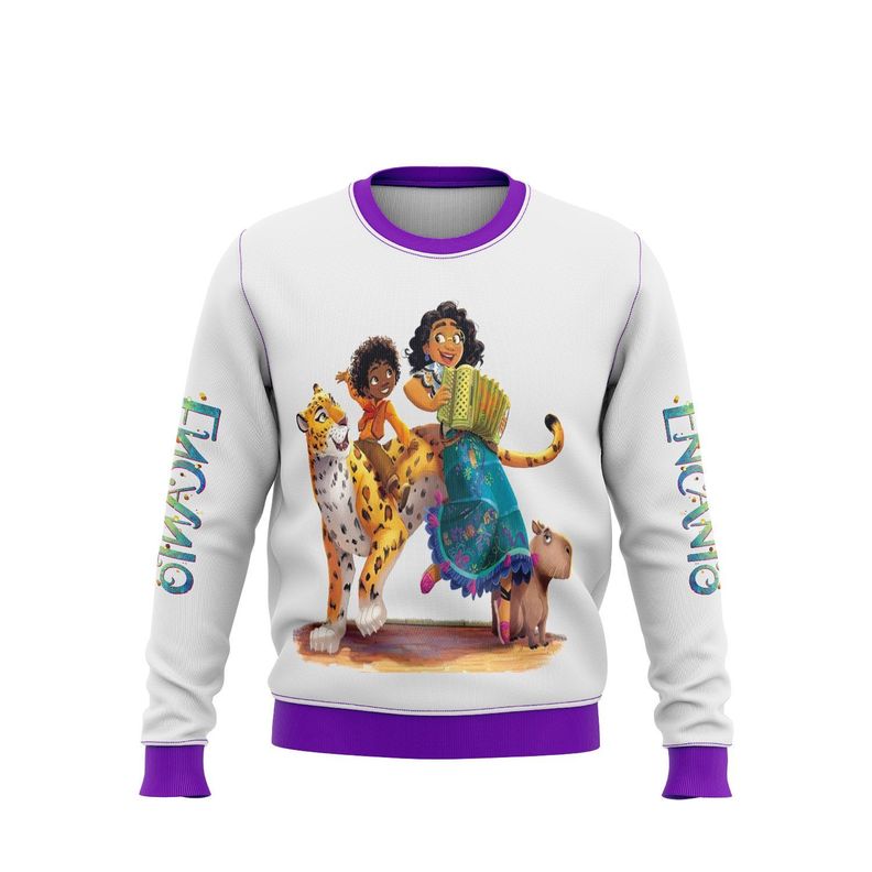 Sweater Polerón Juvenil Encanto Disney - Familia Madrigal D11-0