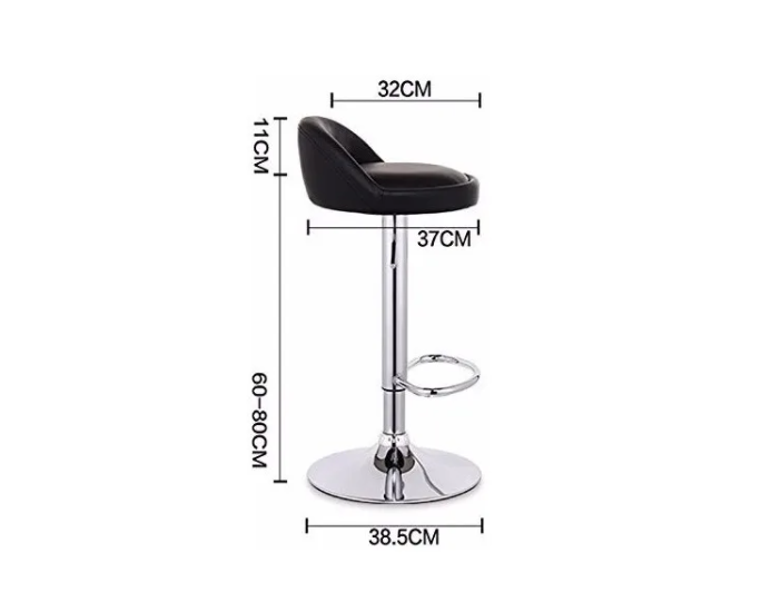 Silla Piso Bar Altura Regulable Taburete-4