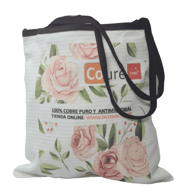 Bolso Flores en Cobre -0