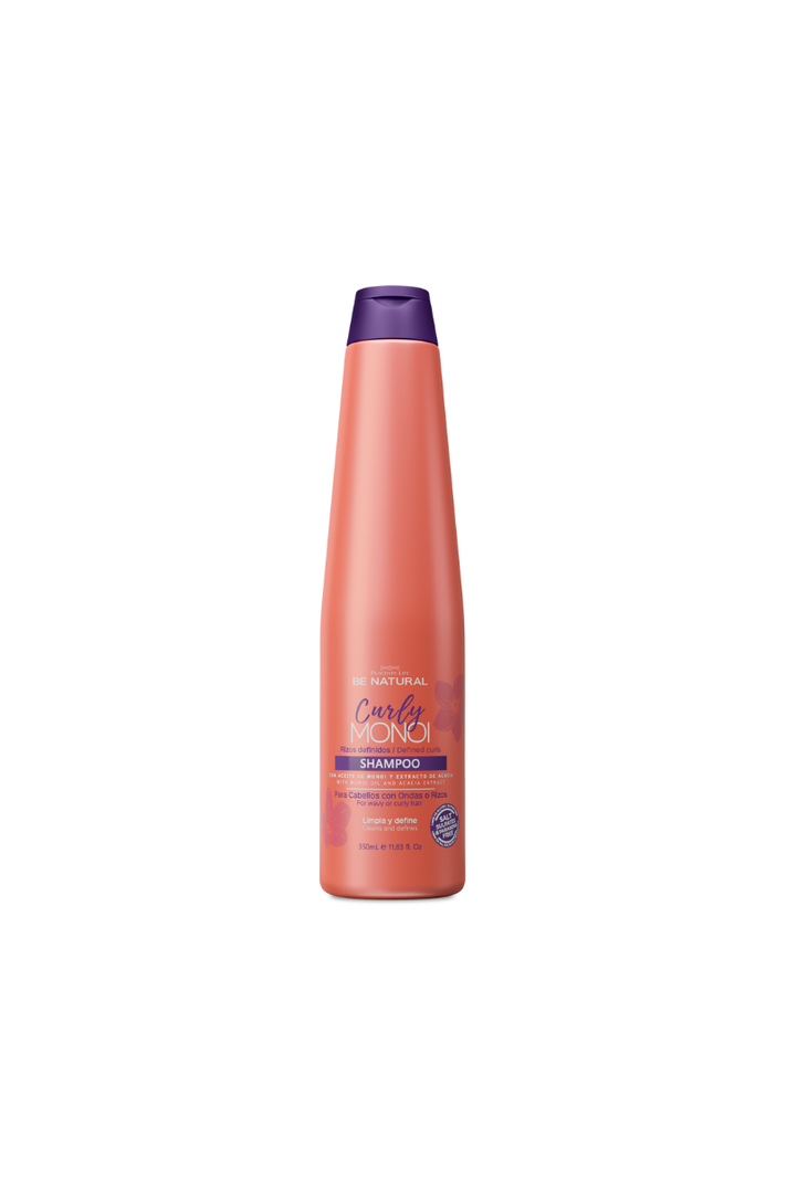Shampoo Rizos Definidos Curly Monoi  Be Natural 350ml-0