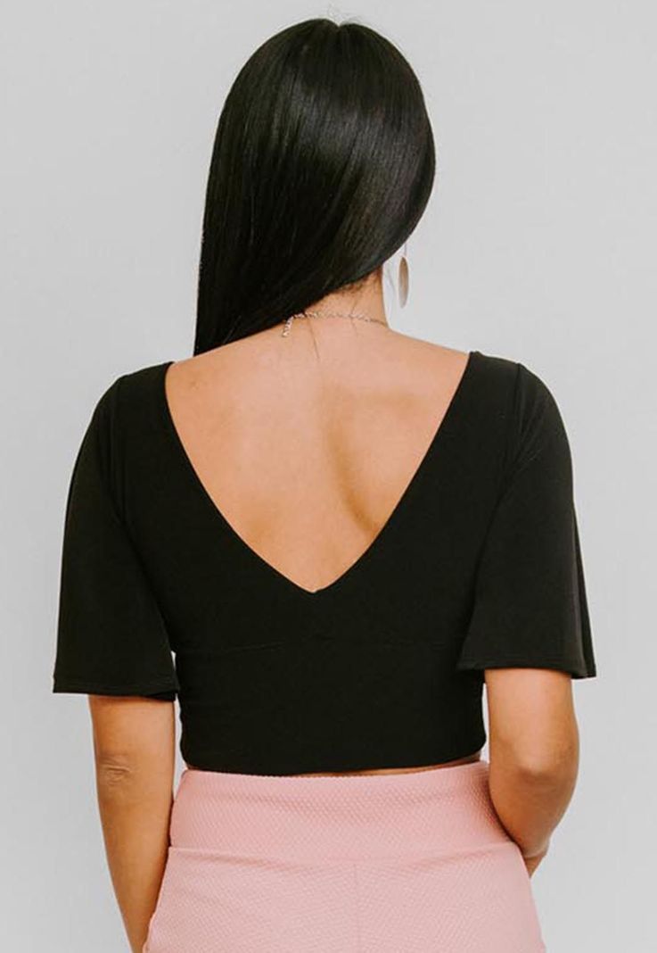 Crop Top Magaly Negro-1