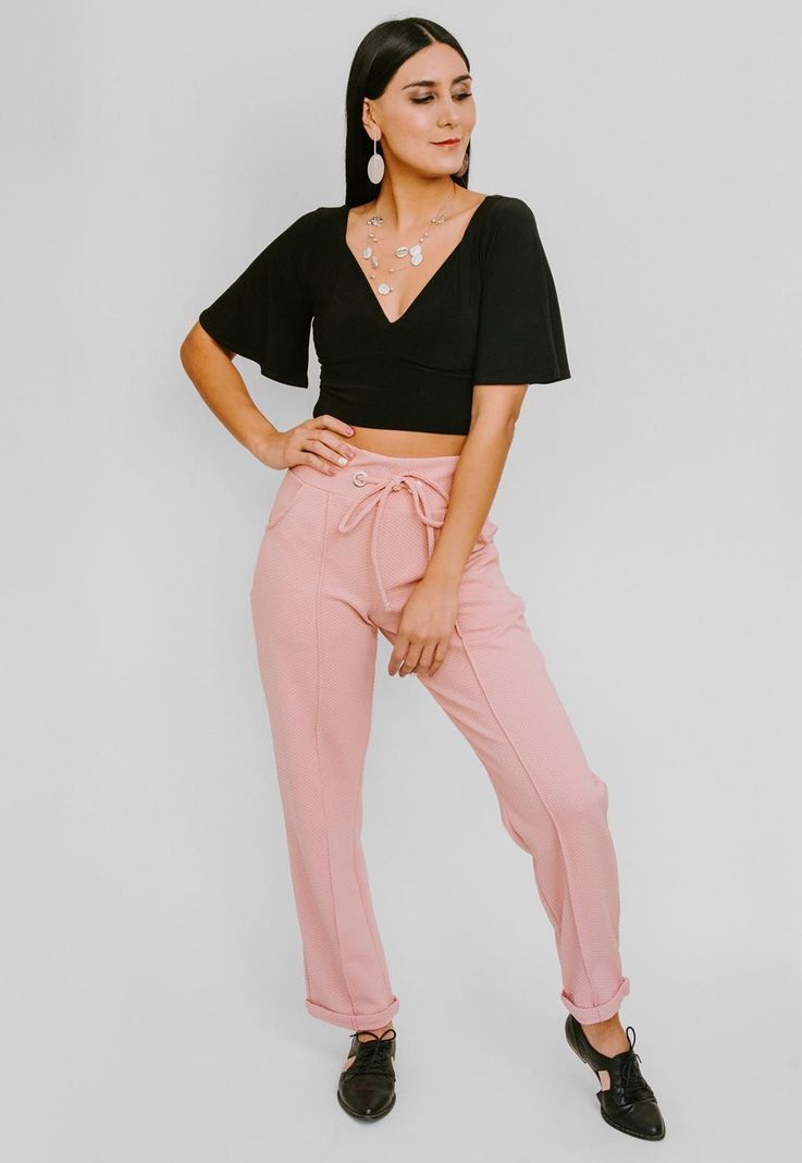 Crop Top Magaly Negro-2