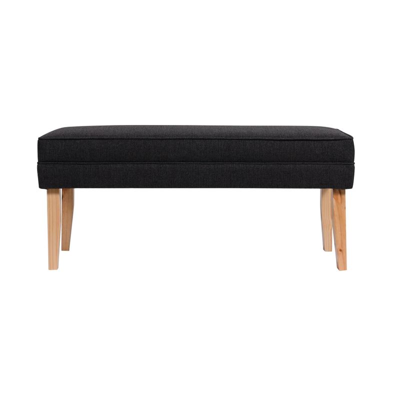 Banqueta Style Grafito Omega 100x40x40 cm Maxima Design