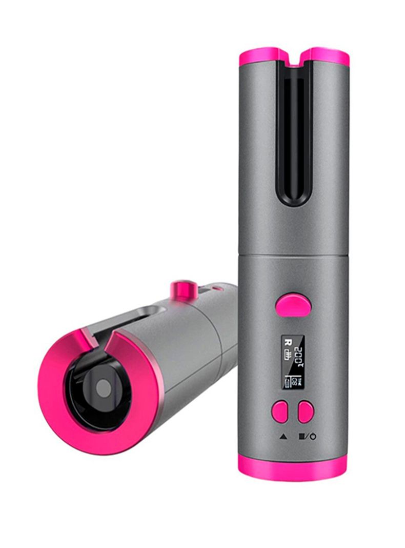 Maquina corta punta + ondulador inalambrico de cabello -2