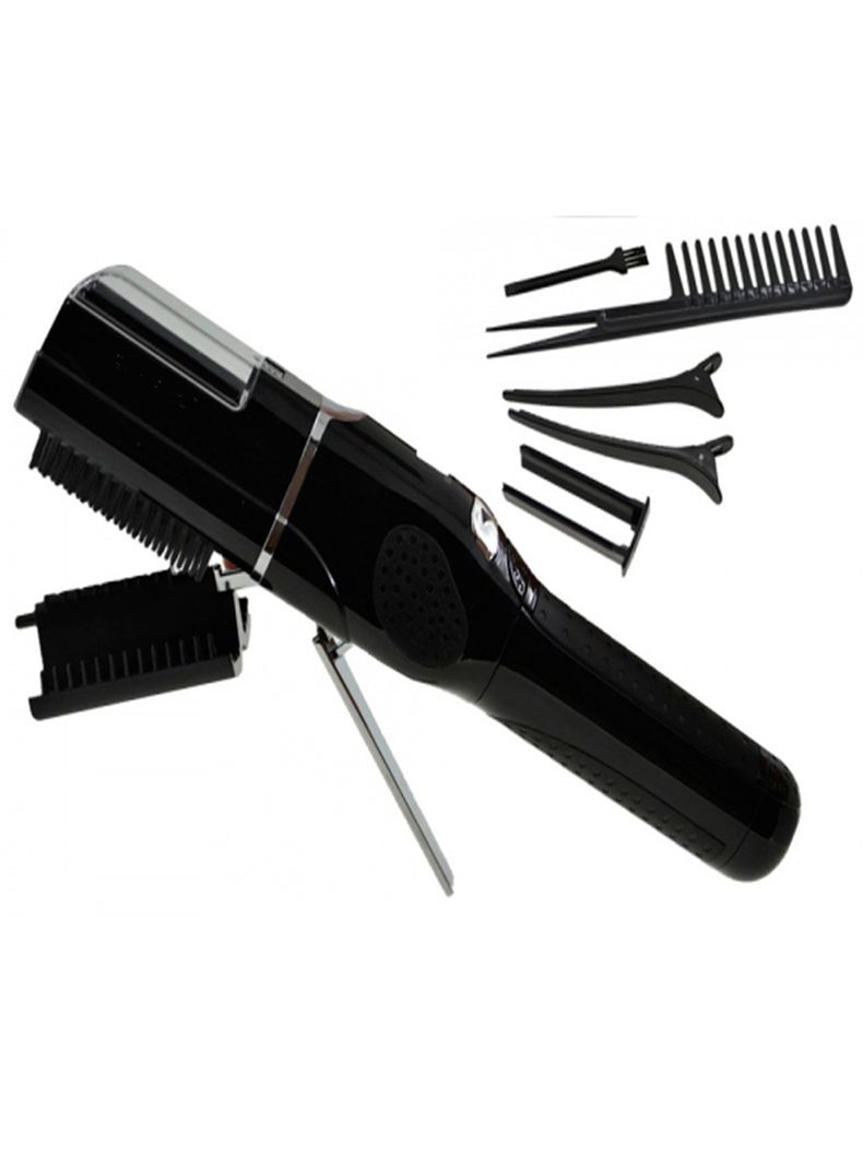 Maquina corta punta + ondulador inalambrico de cabello -1