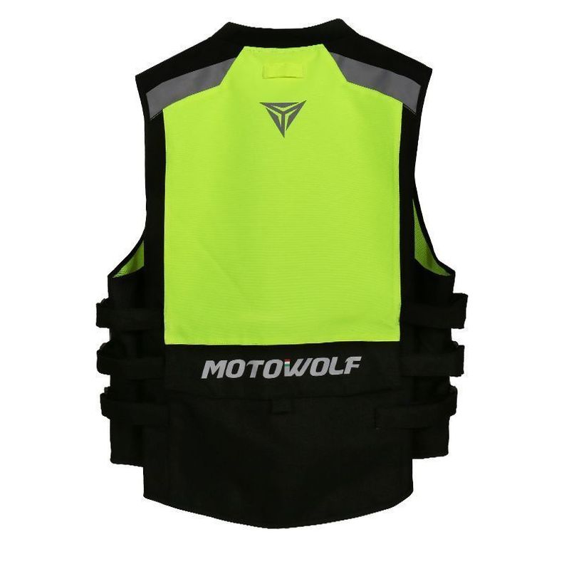 Chaleco Reflectante para motociclismo Oxford 600D MotoWolf 0504-1