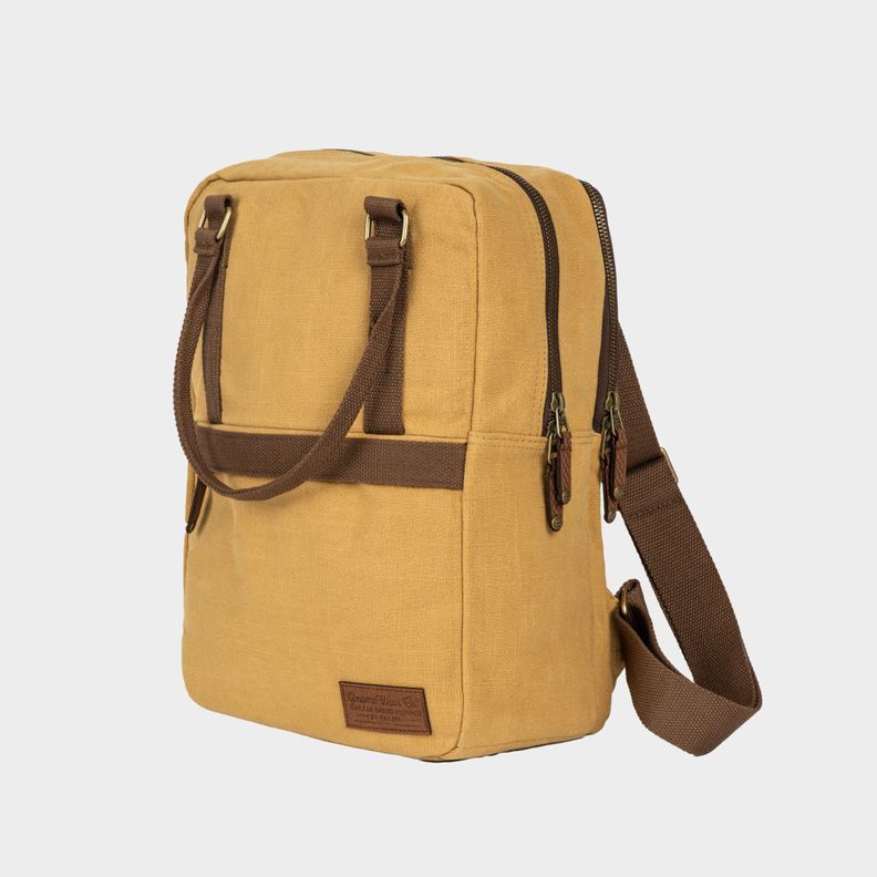 Mochila Cañamo Roku 20L Mustard-2