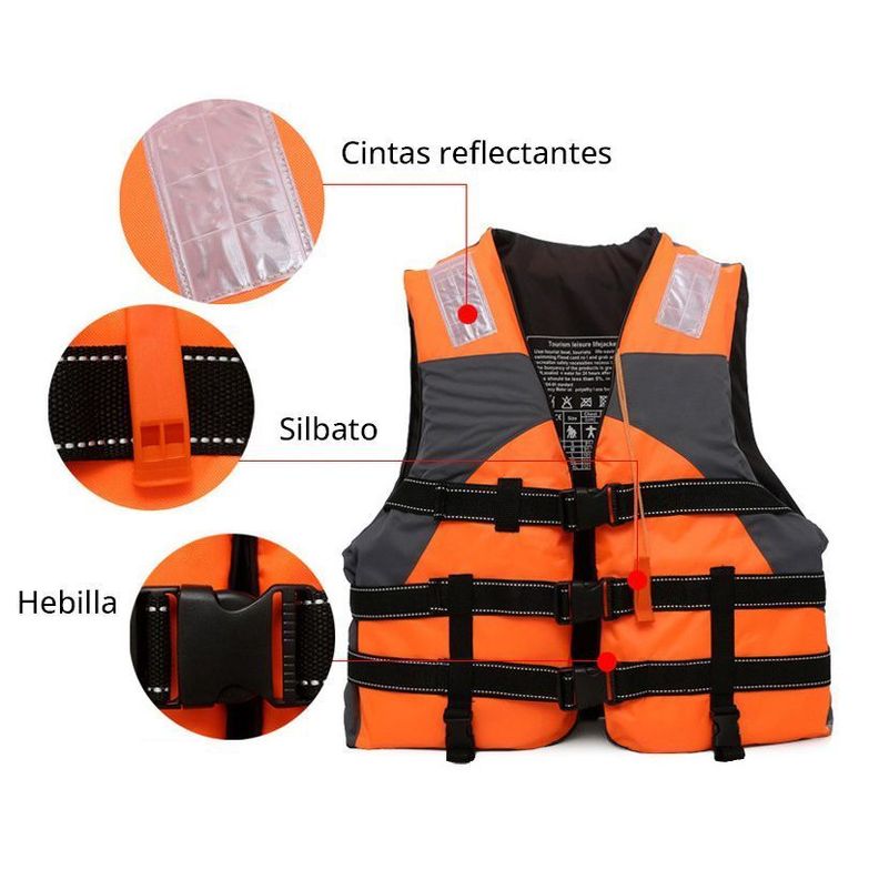 Chaleco Salvavidas FRC Niño S Rojo -3