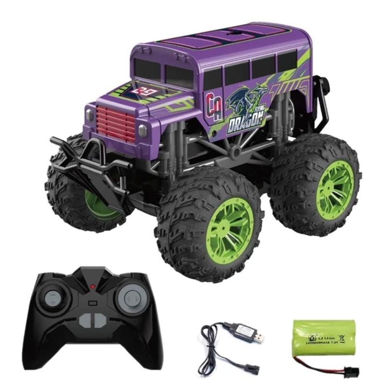 Auto Cr 4x4 Colorful Dragon 1.18 Luz Música y Vapor-0
