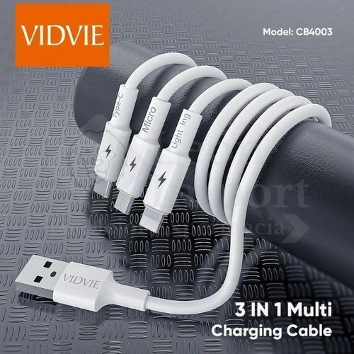 Cable Usb 3 En 1 Samsung iPhone Xiaomi Carga Rápida Usb C-3
