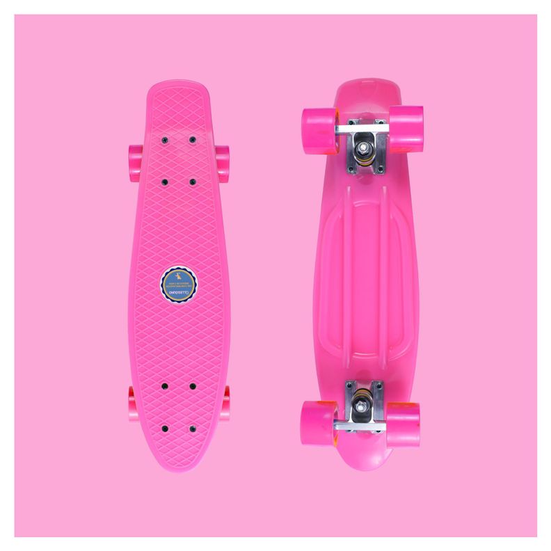 Patineta Skate Monopatín Scooter Fun  Penny ROSA-1