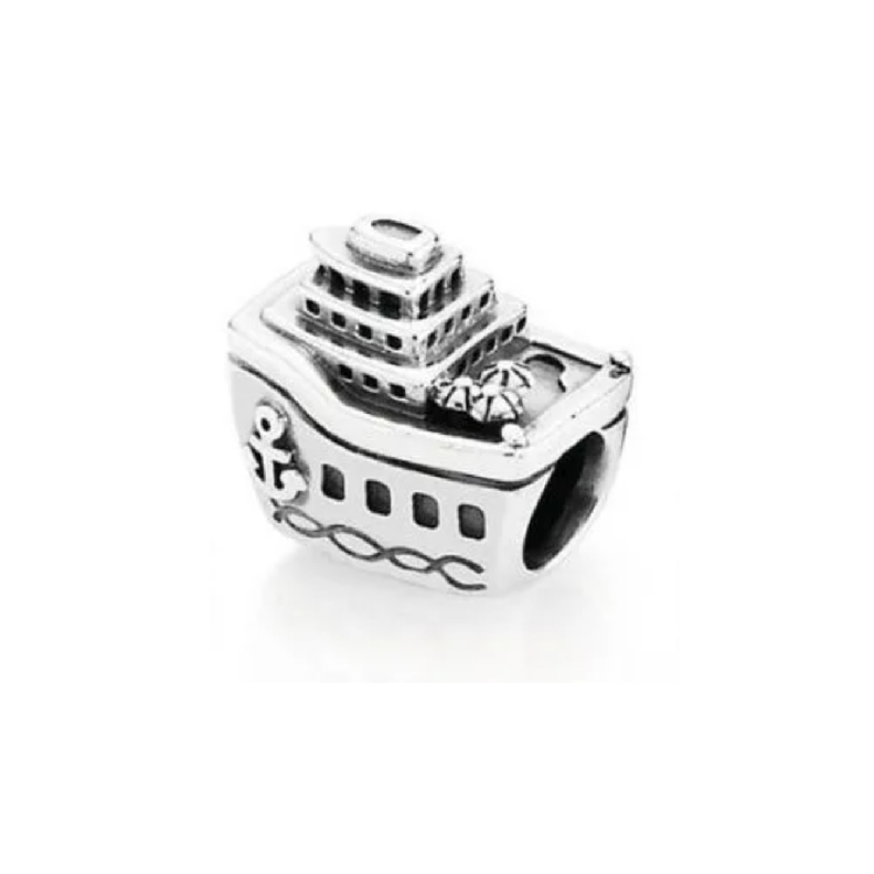 Charm Barco Crucero en Plata Fina 925 SILVER HEART-2