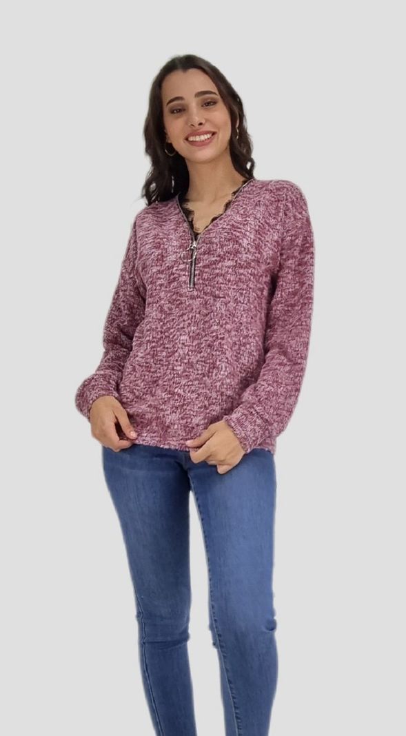 Polera cierre