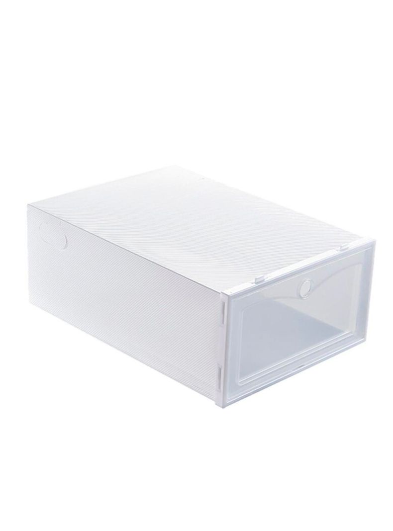 Caja de zapatos organizadora armable -0