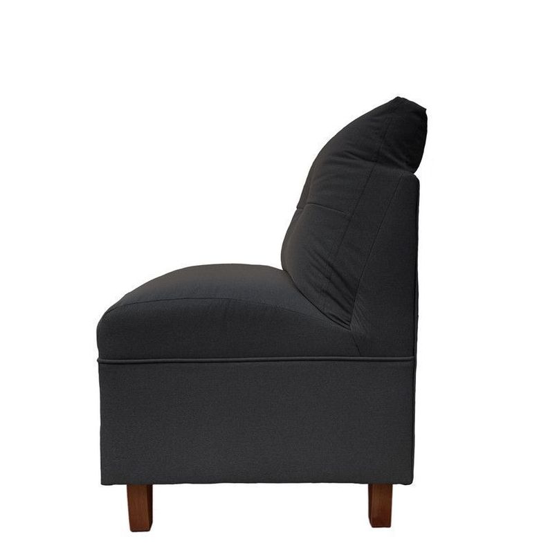 Juego Living Mateo Chenille Grafito Pata Madera 3C.1C.1C-5