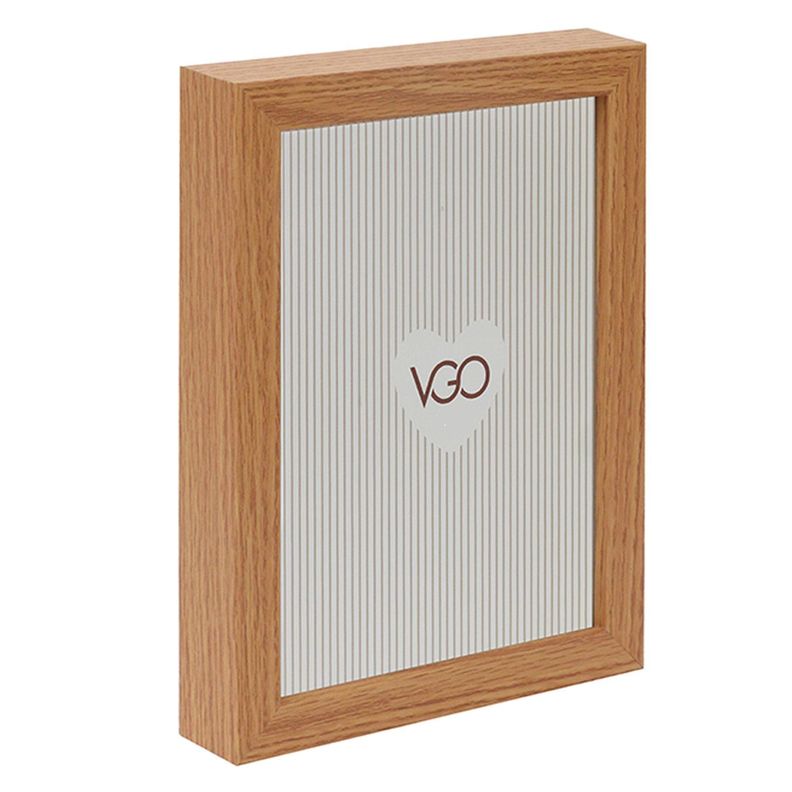 MARCO 20X30 MADERA TIPO BOX Beige