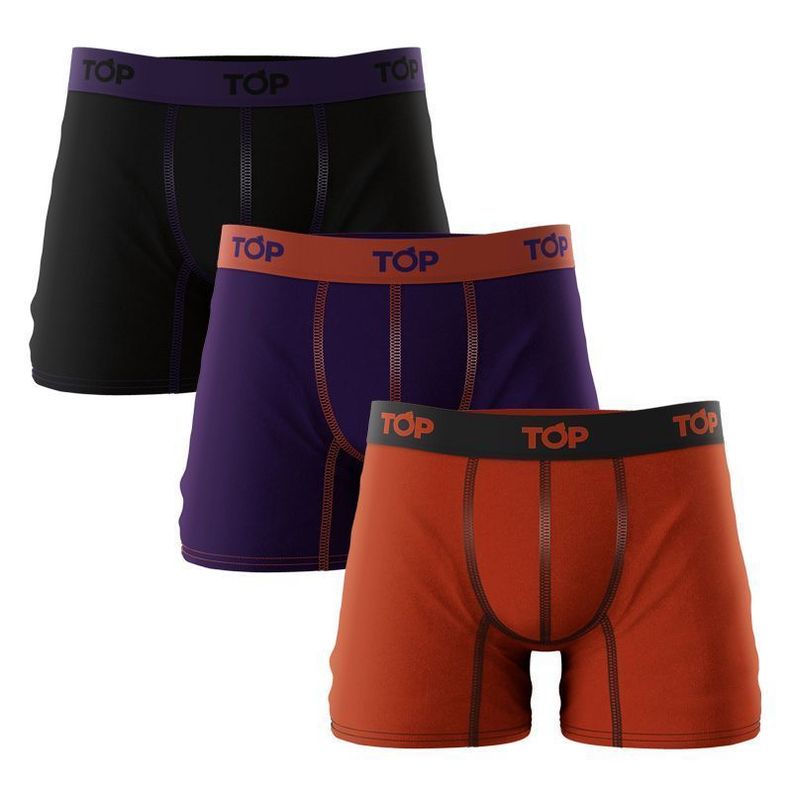 Boxers Medio Algodón Pack 3 C6-0