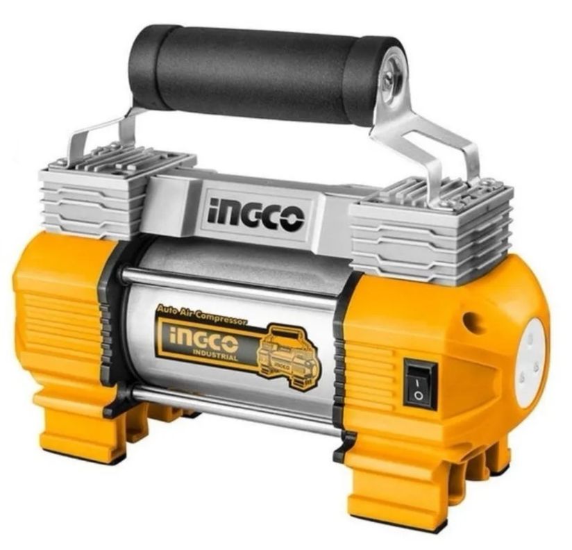 Compresor De Aire Para Auto Ingco 13.5 V 120 Psi 18 A + 5 Ac-1