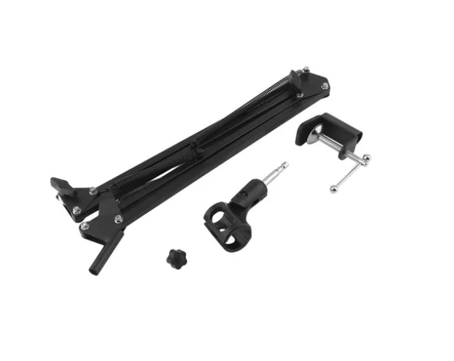 Brazo De Micrófono Ajustable Atril Metalico-1