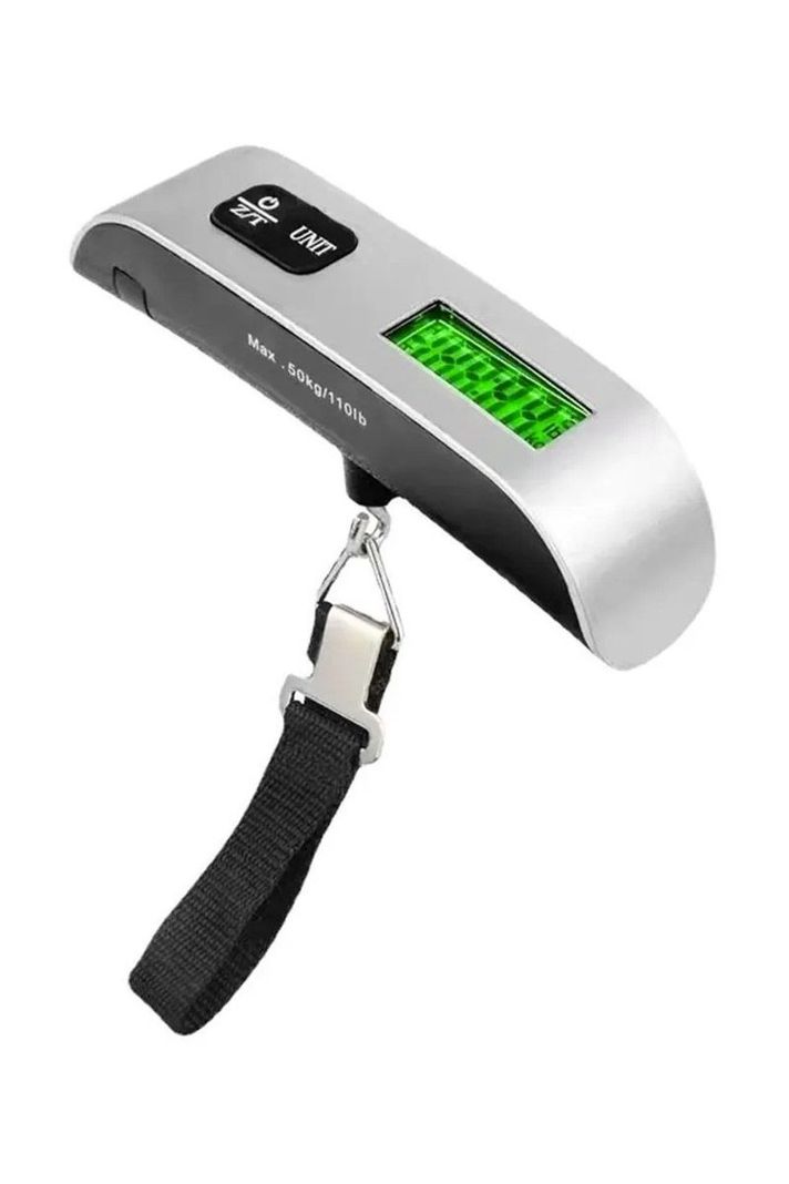 Pesa Digital Lcd De Mano Maleta Equipaje -0