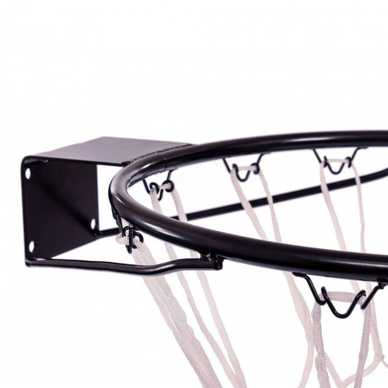 Aro de Basketball Tamaño Oficial 45 cm Acero Negro-4