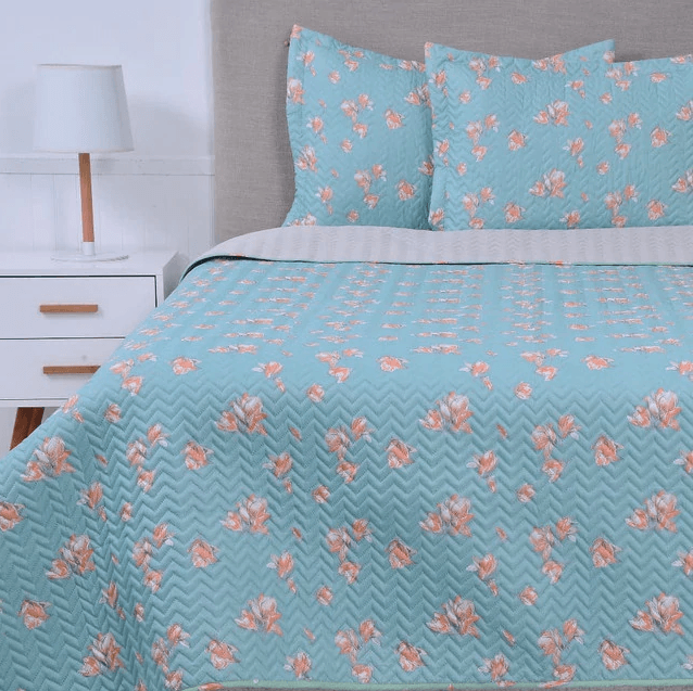 Quilt Microfibra Estampado King Barraquitas-0