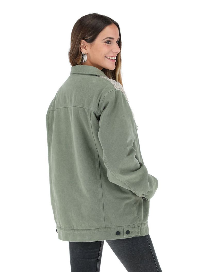 Chaqueta Chaeto Verde Mujer-2