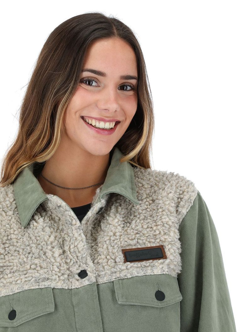 Chaqueta Chaeto Verde Mujer-3