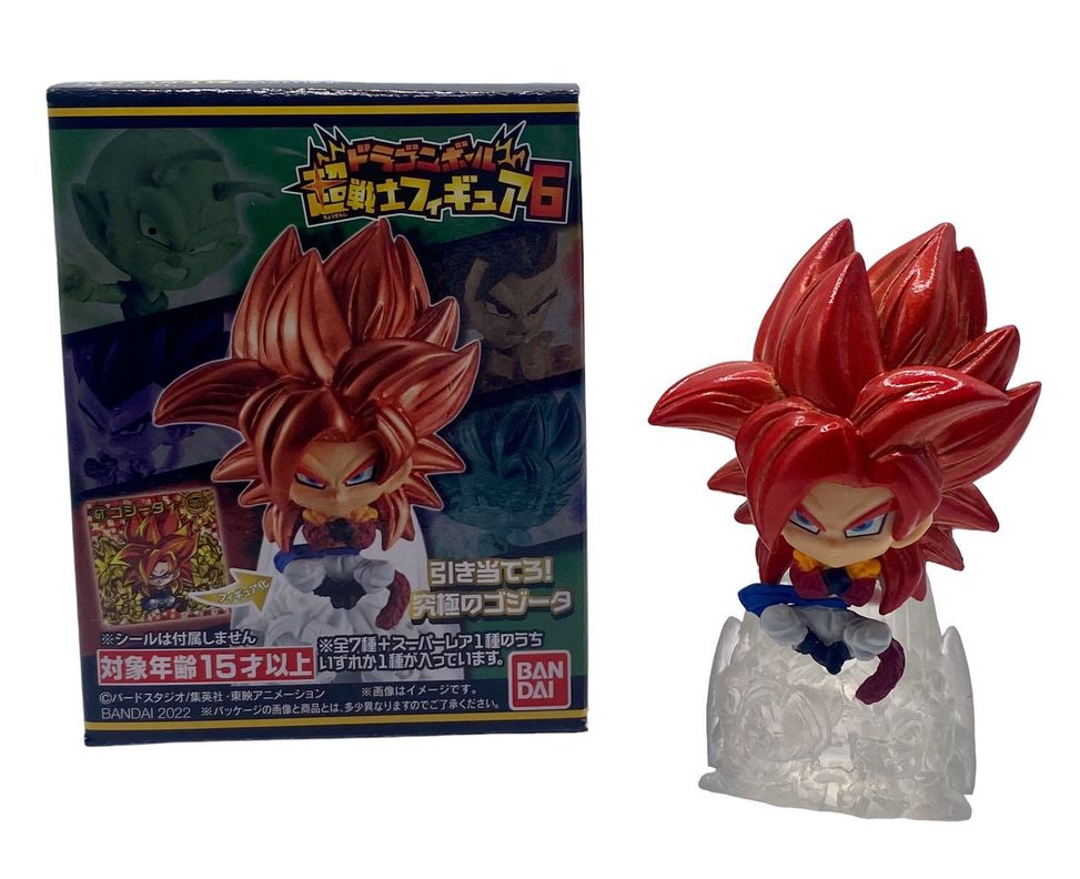 Bandai Dragón Ball Super Warrior Ss 4 Gogeta 7cm-0