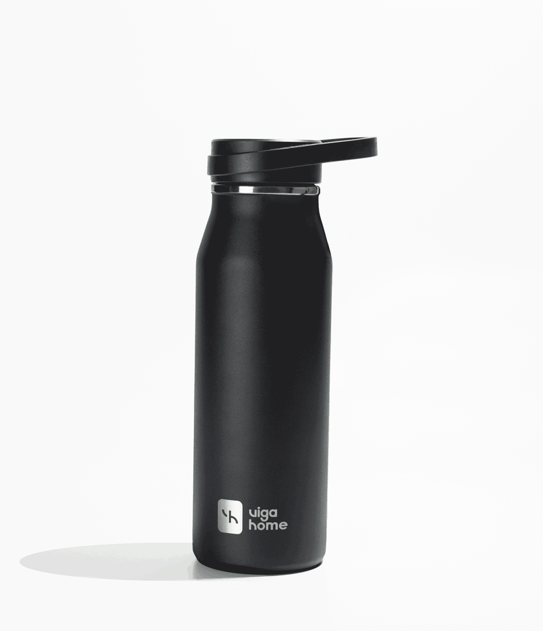 Botella de Agua Térmica 947ml Vigahome Negro-1