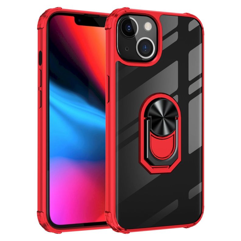 Para: iPhone 14 Plus - Carcasa Aro Imán Soporte-0