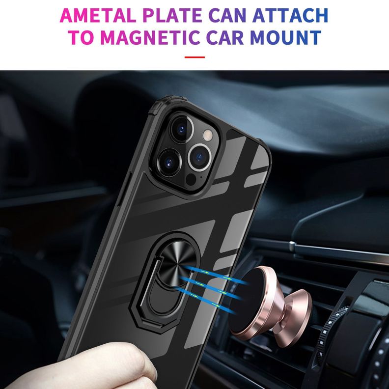Para: iPhone 14 Plus - Carcasa Aro Imán Soporte-2