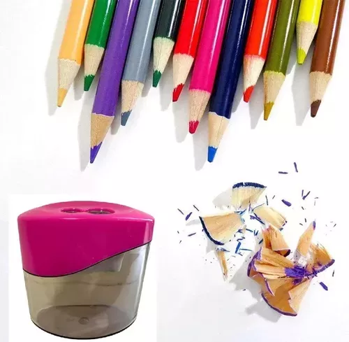Sacapunta Con Deposito Sacapunta De Color Sacapunta Escolar -1