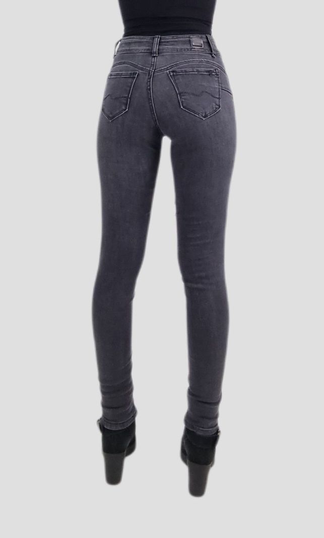 Jeans skinny pitillo t.alto  black-3