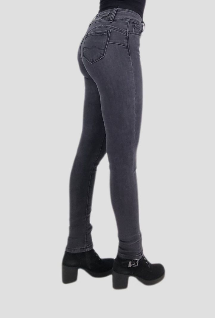 Jeans skinny pitillo t.alto  black-1